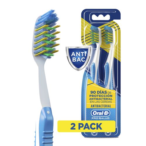Cepillos Oral B Pro Salud Antibac 2Pack