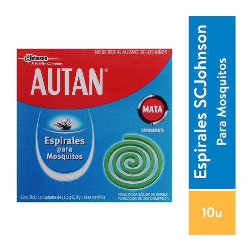 Repelente Autan Espiral 10 Uds - 120 g