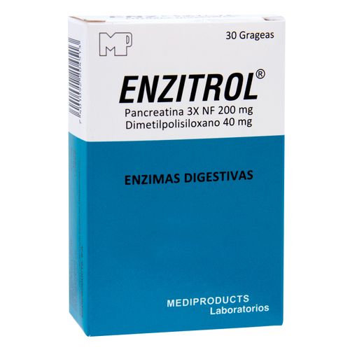Enzitrol Tabletas Una Caja