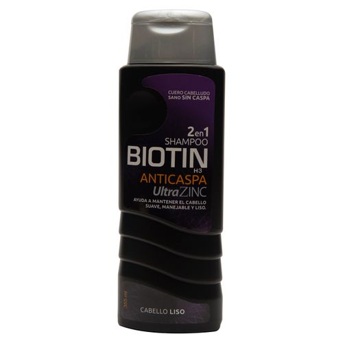 Shampoo Biotin Anticaspa Liso - 355ml