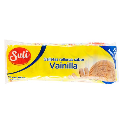 Galleta Suli Rellena Vainilla - 300 gr