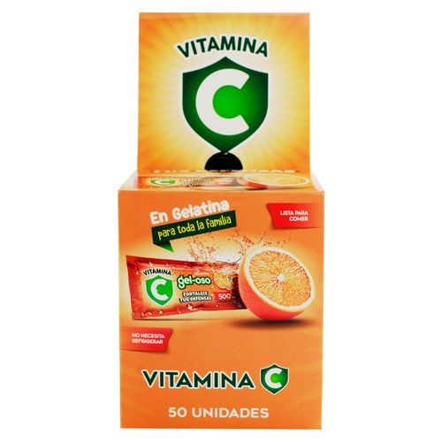 Gel Oso Vitamina C 500Mg En Gelatina