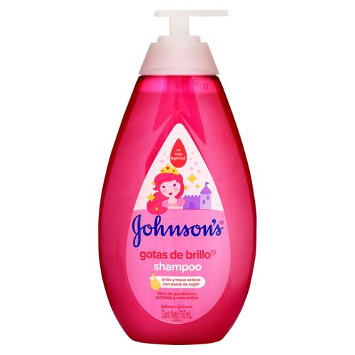 Shampoo Johnson's Infantil Gotas de Brillo -750 ml