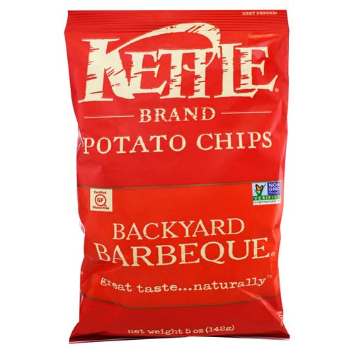 Snack Backyard Bbq Kettle Brand 142Gr