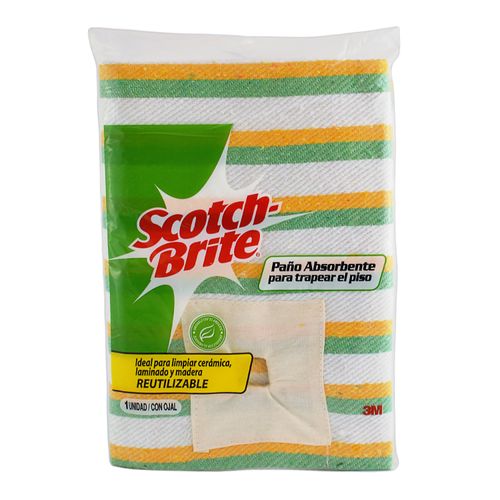 Paño para Trapear Pisos con Ojal Scotch-Brite x 1 und