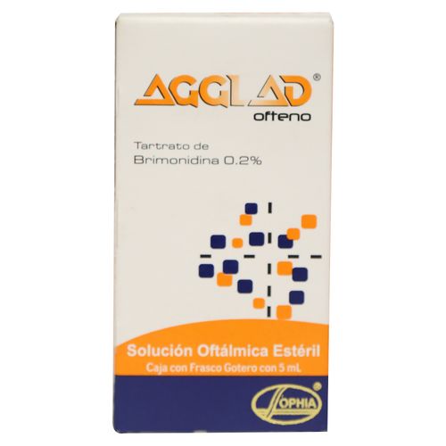 Agglad Ofteno Solucion 0.2% Gotas 5Ml Una Caja