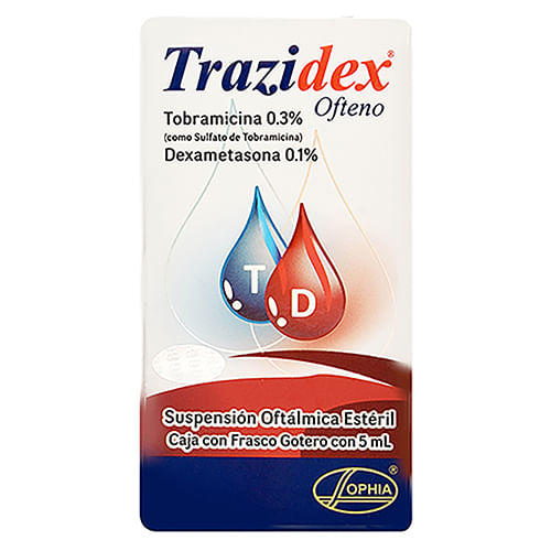 Trazidex Solución Oftalmica 5ml