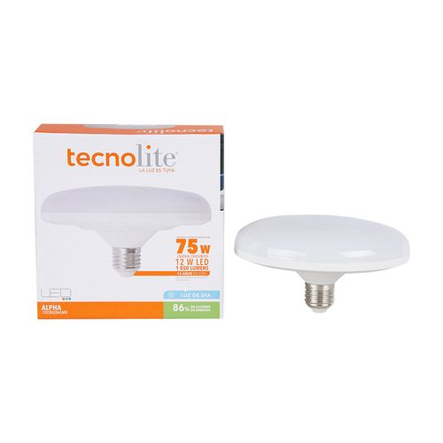 Tecnolite, BOMBILLO CIRCULAR LED 12W100-240VE271050LM