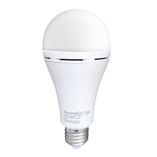 Tecnolite, Bombillo con Batería de emergencia,