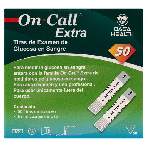 Tiras De Glucosa Acon 50 Unidades