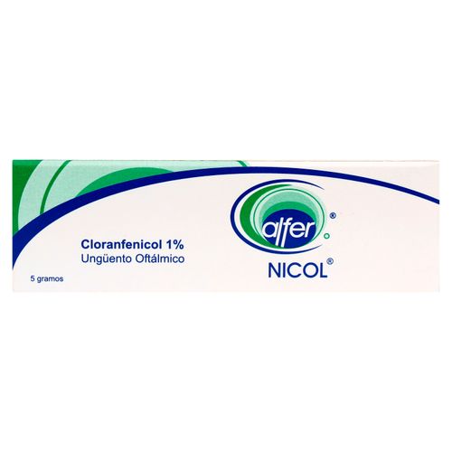 Nicol Alfer Unguento Una Caja -5 g