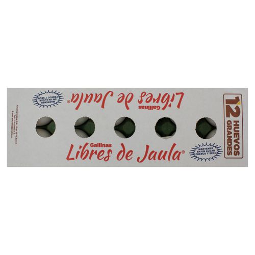 Huevo Golden Country Marron 12 Unidade