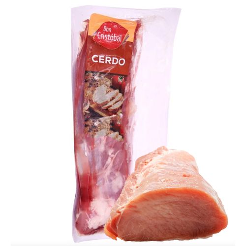 Lomito Don Cristobal de Cerdo Empacado 2.5 lbs por Unidad Aproximadamente - Precio Indicado Por Libra