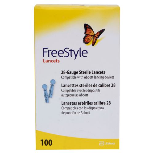 Lancetas Abbott CFR 100 Unidades