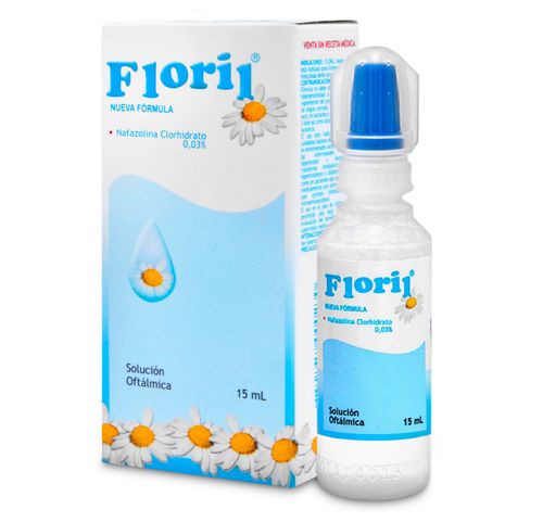 Solución Oftálmica Floril Lansier 15ml