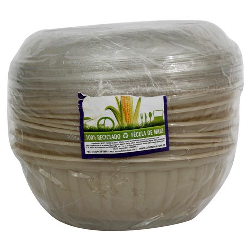 Recipiente Flexipak N32 Cuadrado Mediano 8 Unidades