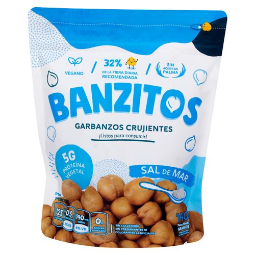 Banzitos Sal De Mar -140 g