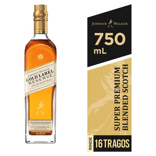Whisky Johnnie Walker Gold Label - 750ml