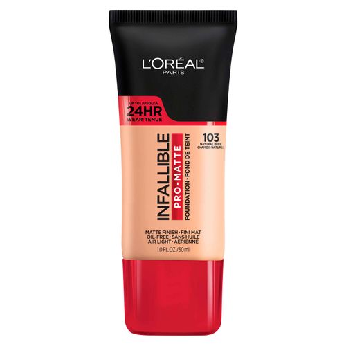 Base L'Oréal Paris Infalible Pro Matte Natural Buff 103 - 30ml