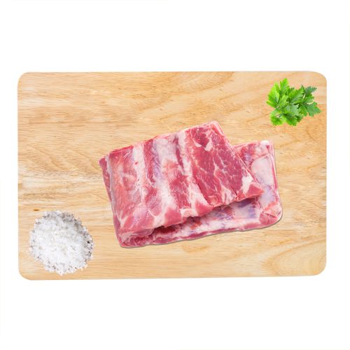 Costilla De Cerdo Spare Ribs Empacado 5 Libras - Precio indicado por Libra