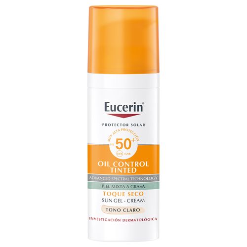 Eucerin sun face oil control tono claro 50ml