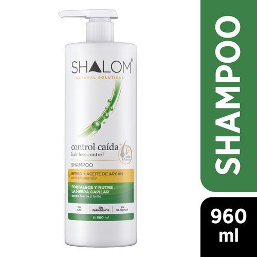 Shampoo Shalom Control Caída - 960ml
