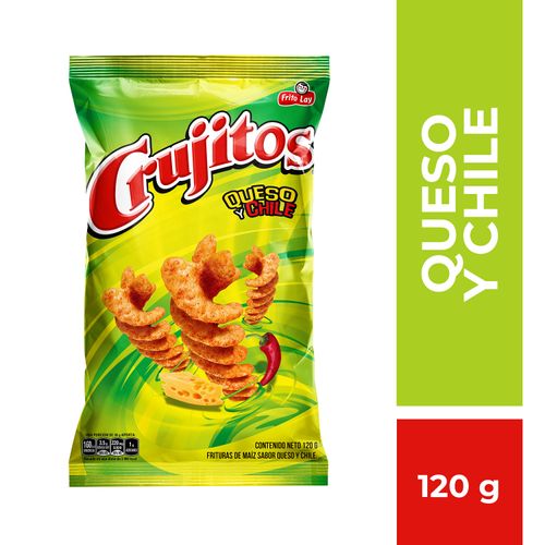 Crujitos Marca Frito Lay, Cheso Y Chile - 120g