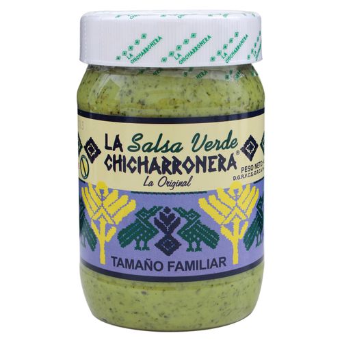 Salsa La Chicharronera Verde Familiar - 430gr