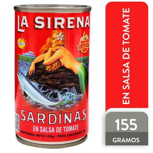 Sardina La Sirena En Salsa Tomate - 155gr