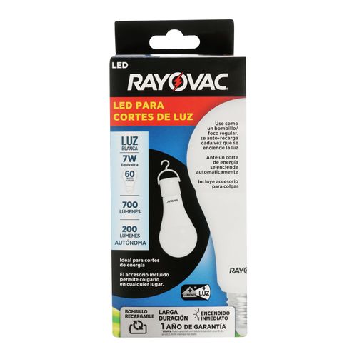 Led De Emergencia Rayovac 7W