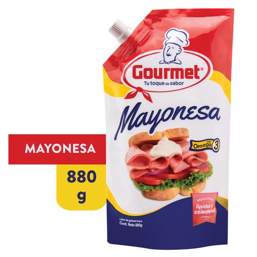Mayonesa Gourmet Con Omega 3 - 880 g