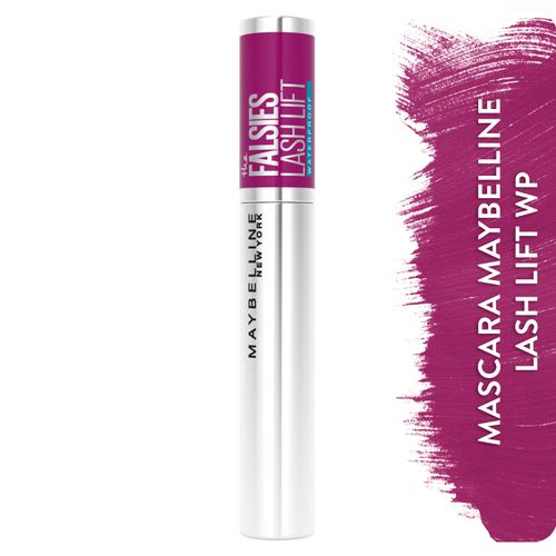 Máscara Para Pestañas A Prueba De Agua Maybelline New York The Falsies Lash Lift 200 Negro Extra Intenso - 9.6 ml