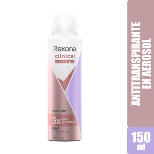 Desodorante Rexona Extra Dry en Spray - 150 ml
