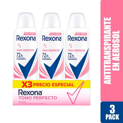 Desodorante Rexona Aerosol Tono Perfecto - 150 ml