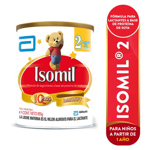 Fórmula Infantil Isomil® 2, A Partir De 1 Año - 850g