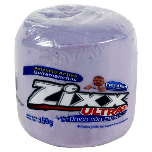 Jabón para ropa Zixx ultra nenitos quita manchas - 350 g