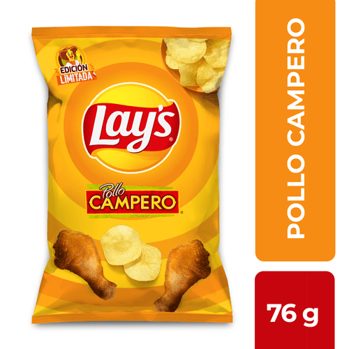 Snacks Lay'S Sabor Pollo Campero - 76g