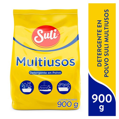 Detergente En Polvo Marca Suli Multiusos -900 g