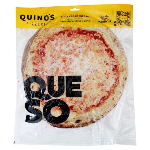 Pizza de queso Doña María deliciosamente congelada - 525 g