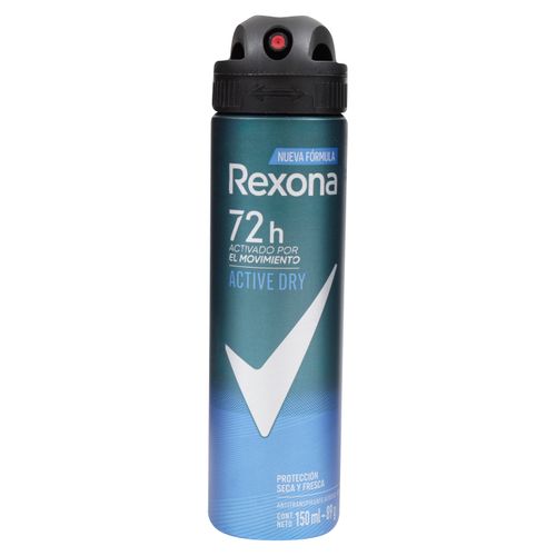Desodorante Spray Rexona Active Dry - 150ml