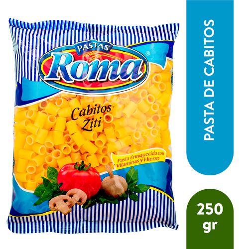 Pasta Roma Pequeños Cabitos Ziti - 250 g
