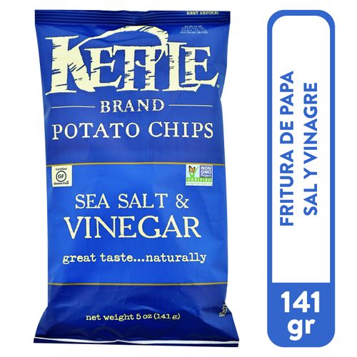 Papa Kettle Sea Salt Y Vinegar - 142 g