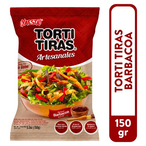 Tortitiras Ya Esta Artesanal Barbacoa - 150 g