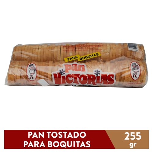 Pan Las Victorias Tostado  Boquitas - 255gr