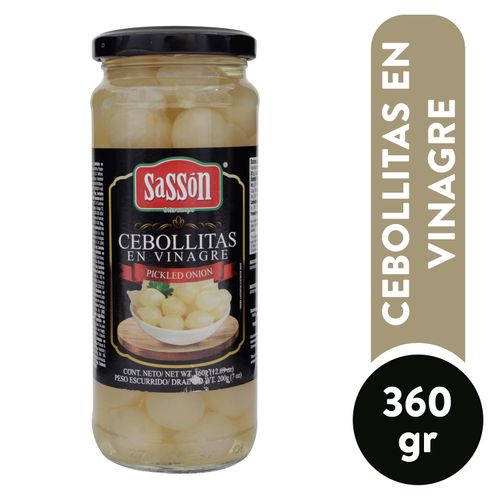Cebollitas Sasson En Vinagre - 360 g