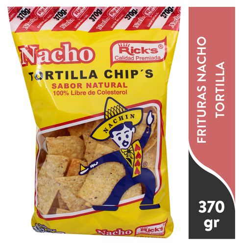 Triángulos De Maíz Fritos Al Natural - 370 g
