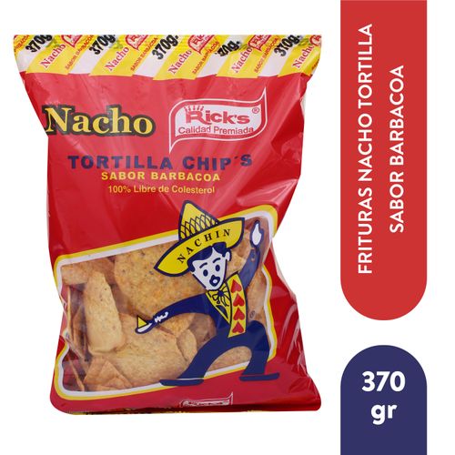 Triángulos Ricks De Maíz Fritos Barbacoa - 370 g