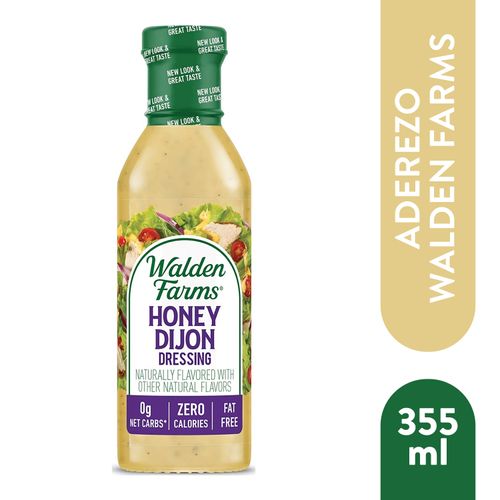 Aderezo Walden Farms Honey Dijon 355Ml
