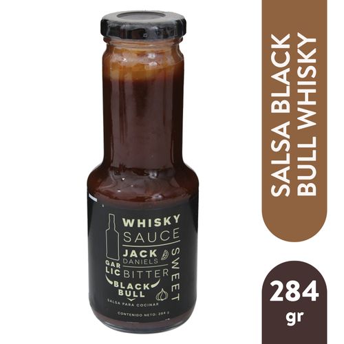Salsa Black Bull Whisky Sauce - 284 g