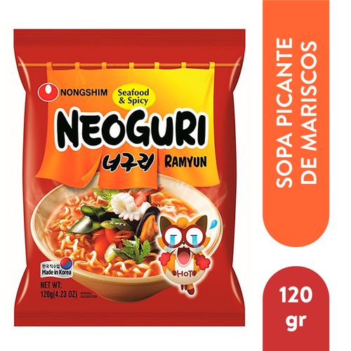 Sopa Nong Shim Neoguri Picante - 120 g